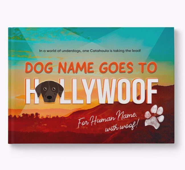 Personalised Book: Catahoula Leopard Dog Goes to Hollywoof